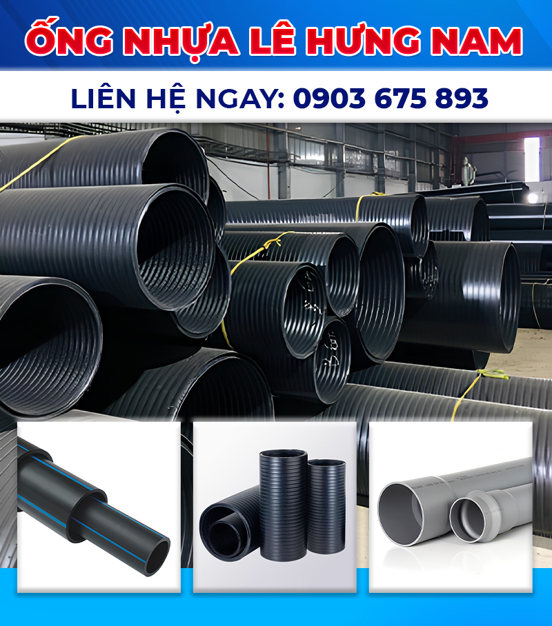 Tổng kho ống nhựa Miền Nam - Công Ty TNHH Thương Mại Dịch Vụ Lê Hưng Nam