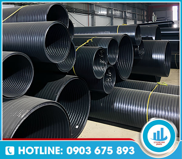 Ống nhựa gân xoắn HDPE 2 vách