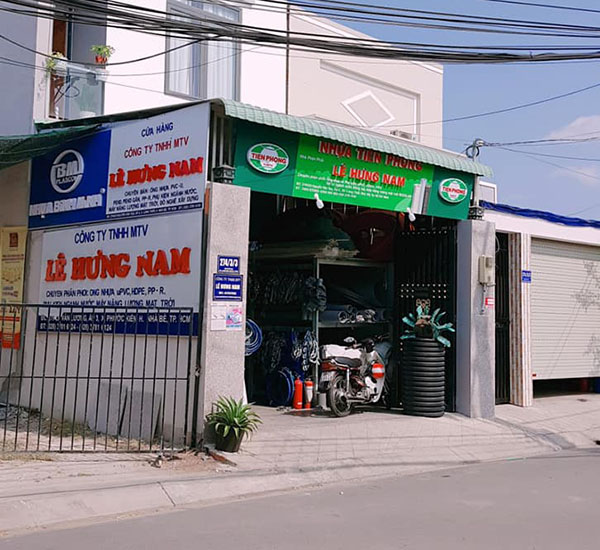 Tổng kho ống nhựa Miền Nam - Công Ty TNHH Thương Mại Dịch Vụ Lê Hưng Nam